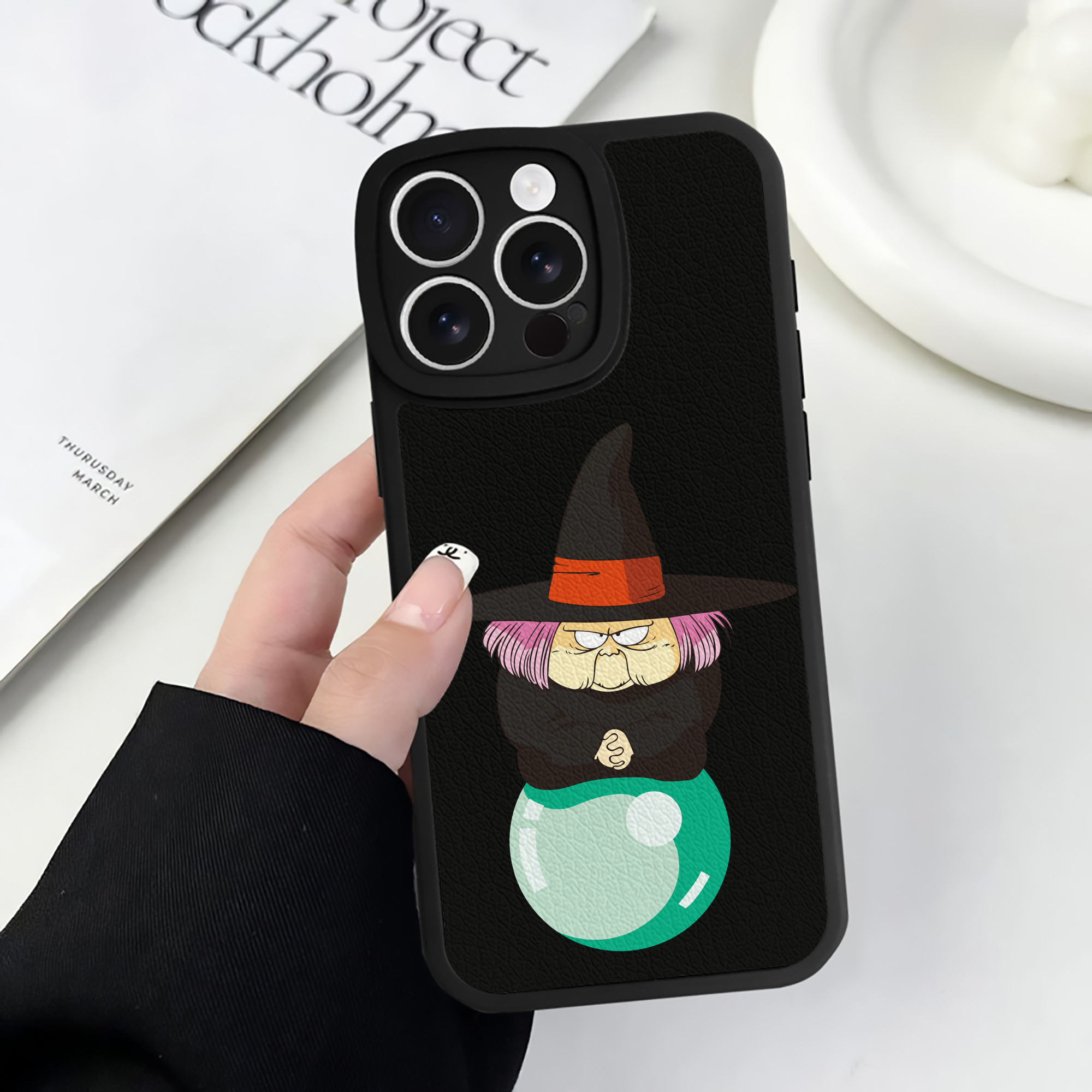 （画像用） ドラゴンボール DRAGON BALL 【iPhone 16シリーズ対応】シリコンスマホケース（レザー調） 材質：シリコン